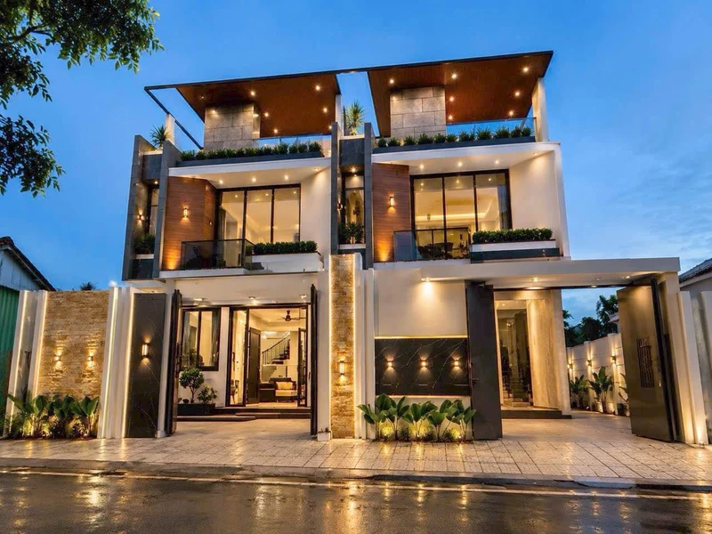 Bán villa sân vườn mini 7,3x21m 4PN gần chợ Hưng Long, Phước Lý, Cần Giuộc