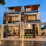Bán villa sân vườn mini 7,3x21m 4PN gần chợ Hưng Long, Phước Lý, Cần Giuộc - Ảnh thu nhỏ 1