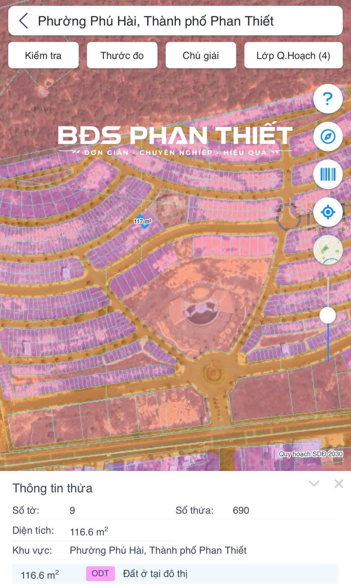 Bán đất thổ cư 116.6 m² Ocean Dunes, Lâm Đồng