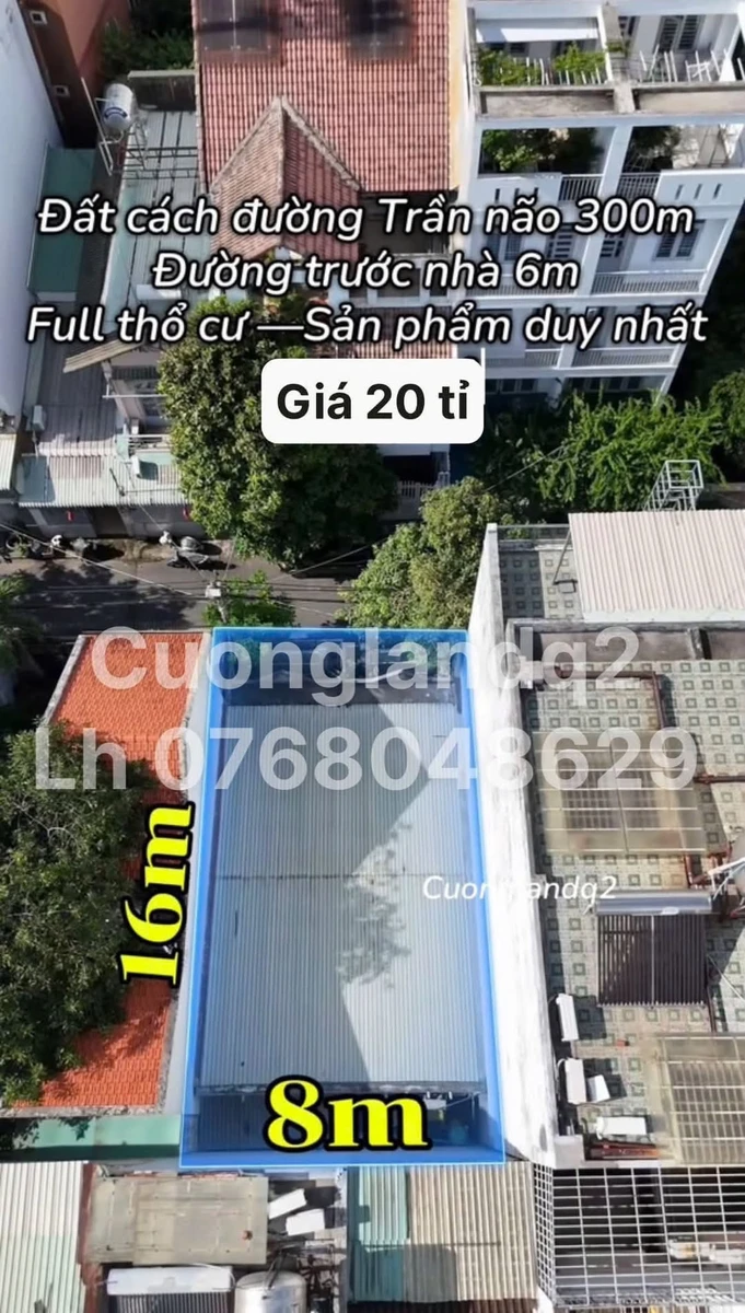 Bán đất nền 175m² mặt tiền 16m, 890 triệu Bình Lộc thunhap15trieu - Ảnh 1