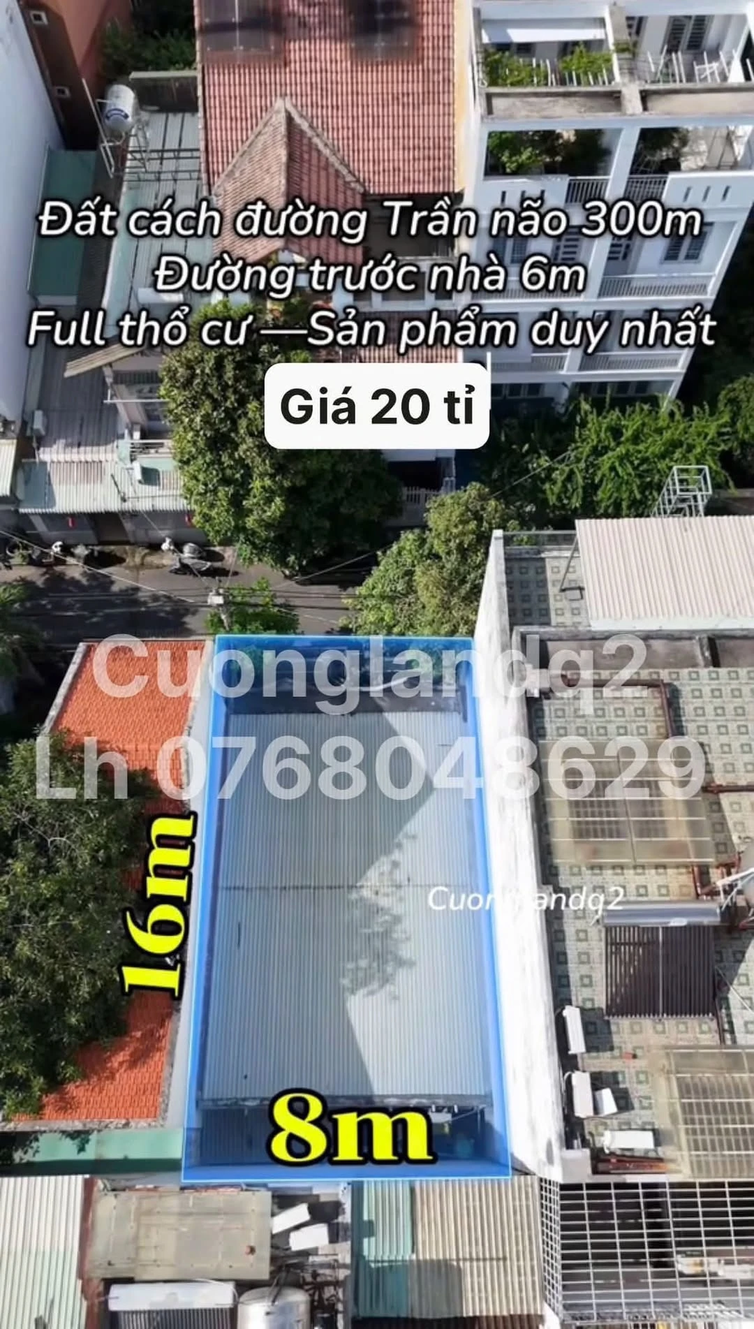 Bán đất nền 175m² mặt tiền 16m, 890 triệu Bình Lộc thunhap15trieu - Ảnh 1