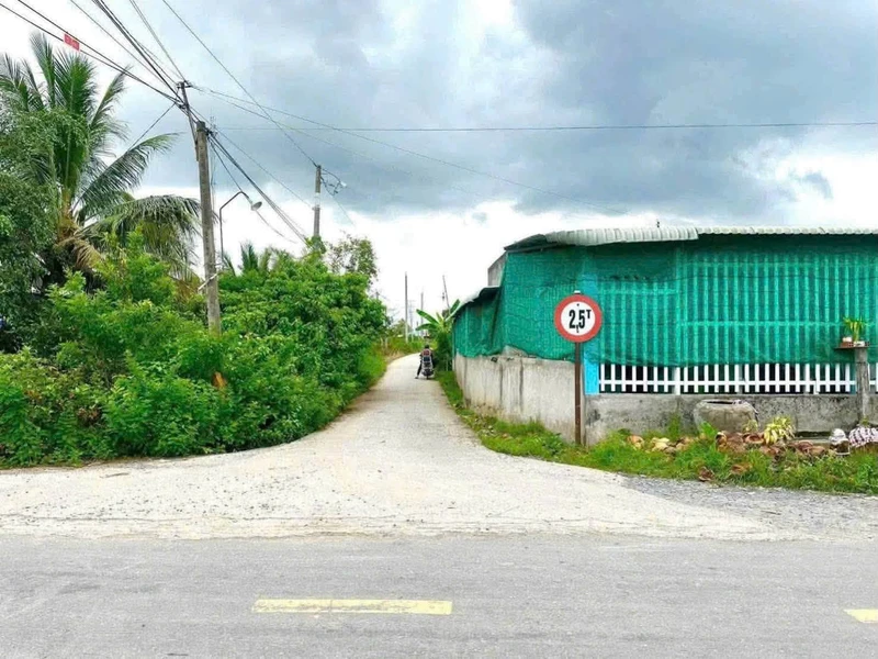 Bán 2 lô đất liền kề 5x25m ấp 4 Mỹ Phú, Thủ Thừa, giá 550 triệu/lô
