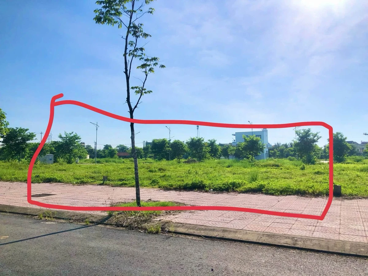 Bán 2 lô đất mặt tiền 32m KDC Tây Bàu Giang 100m², 1 tỷ/lô - Ảnh 1