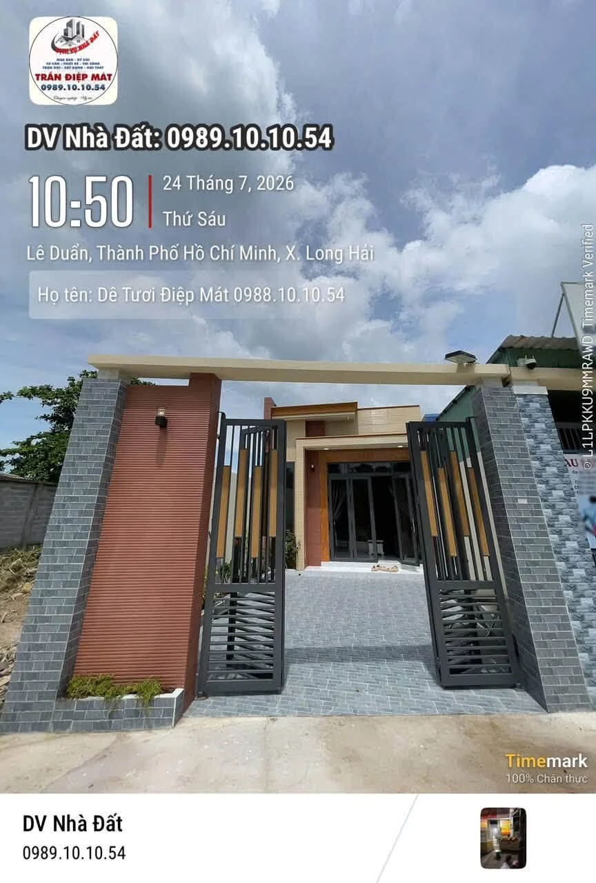Bán nhà cấp 4 Long Hải 100m² 2PN, 2 tỷ 475 triệu - Ảnh 1