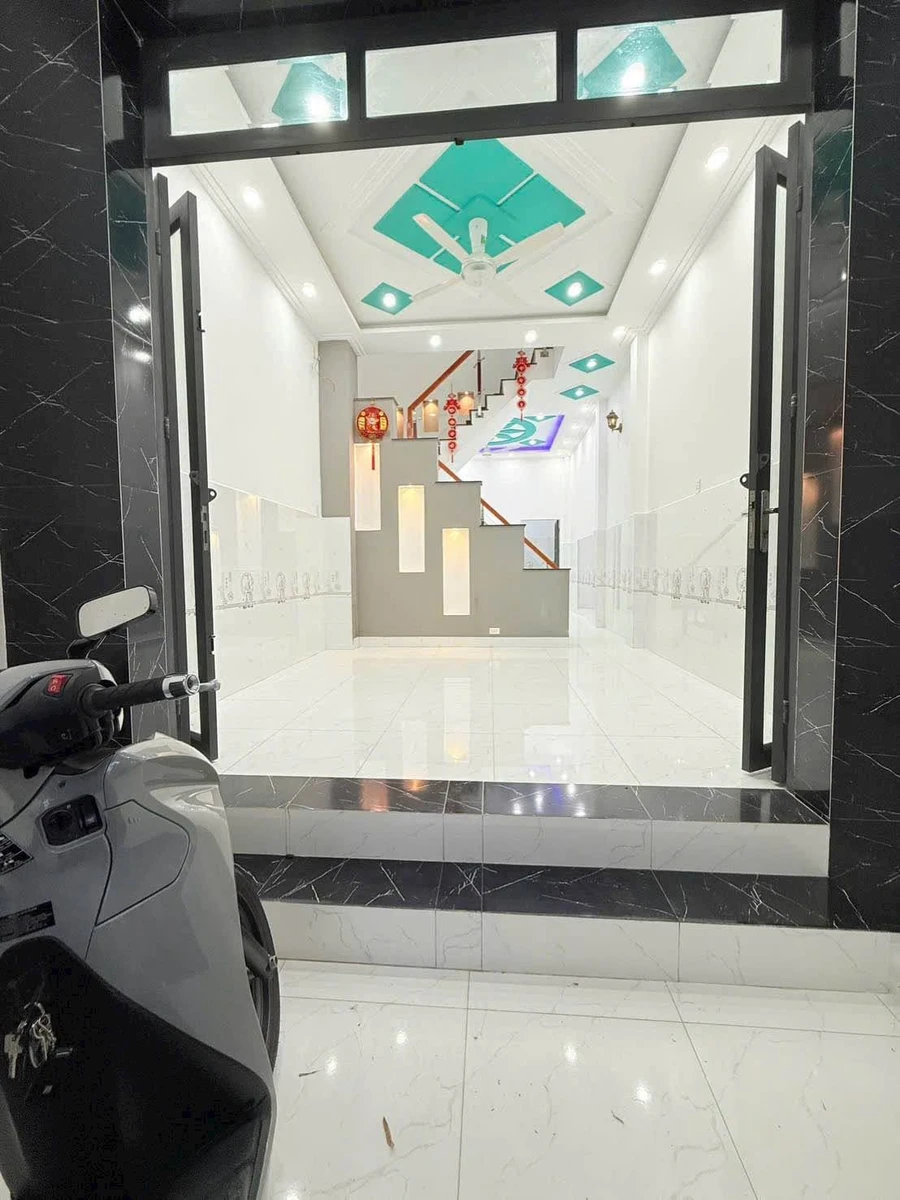 Bán nhà 1 trệt 1 lầu 68m2 gần Chợ Gò Đen, Tây Ninh - Ảnh 1