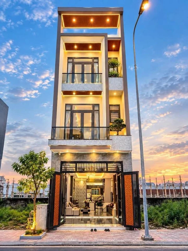 Bán nhà phố 3 tầng 72m² full nội thất, Phường An Phú, Thuận An, giá 5,56 tỷ