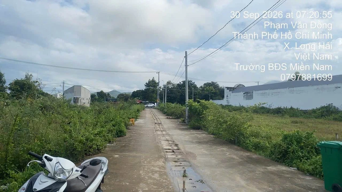 Bán đất Long Hải 150m² 1 tỷ 600, gần biển - Ảnh 1