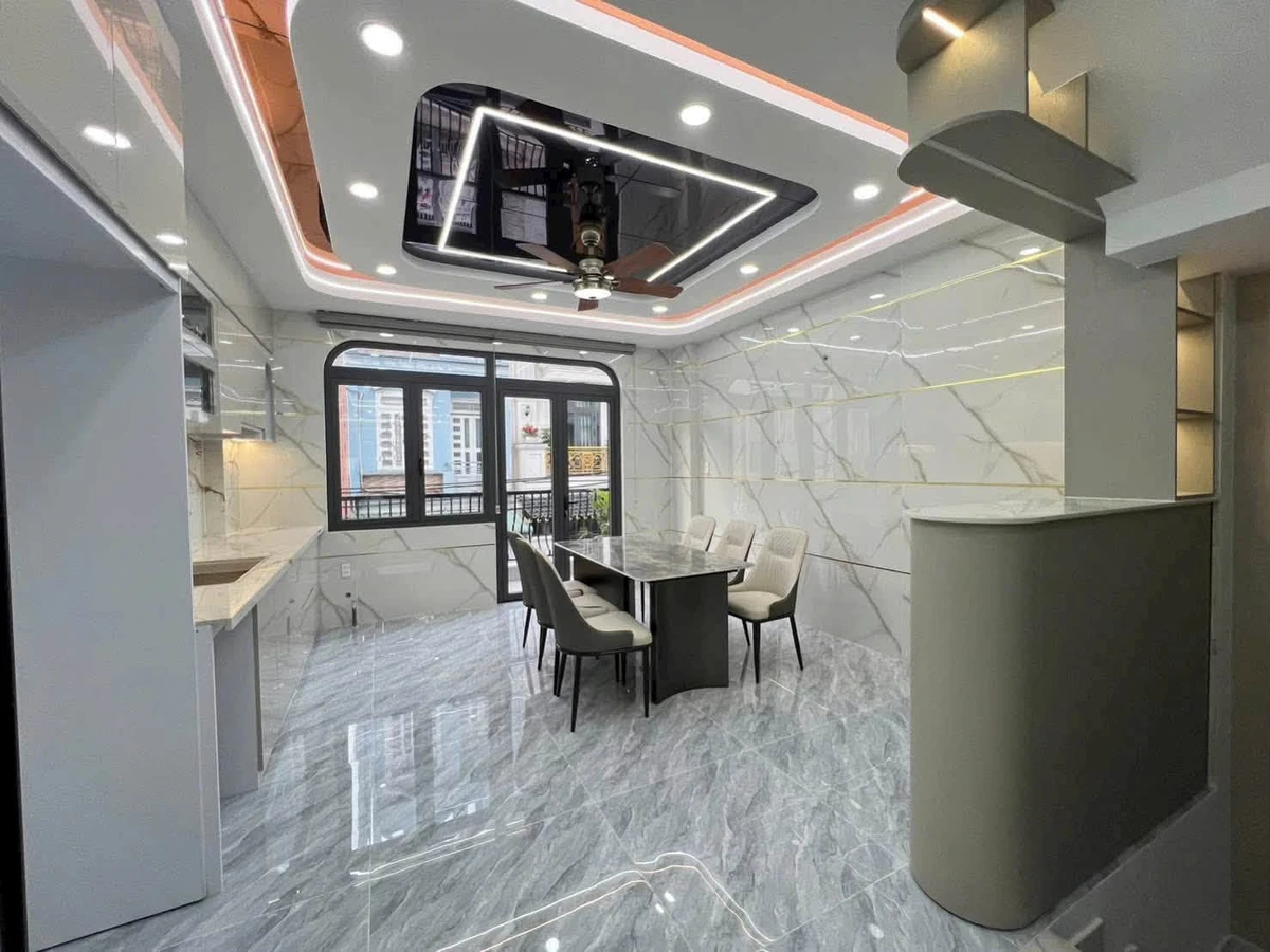 Bán nhà phố cao cấp Bình Thành, Bình Tân, 4 PN, 67.5m², 8 tỷ 3 - Ảnh thu nhỏ 4