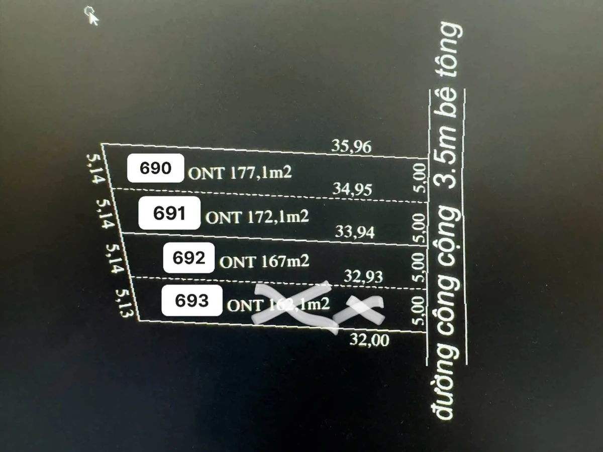 Bán 3 nền đất An Thạnh Bến Lức Long An - Ảnh thu nhỏ 3