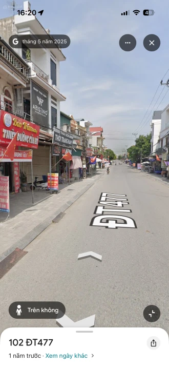 Bán đất 608m2, giá siêu hời tại 1, đường 477, Thị trấn Me, Gia Viễn, Ninh Bình - Ảnh thu nhỏ 4