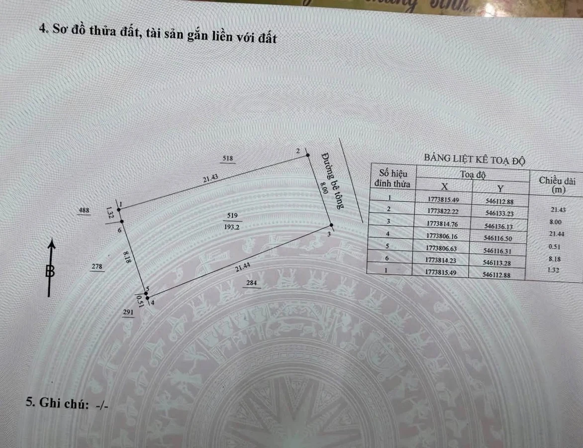 Bán lô đất 195m2 mặt tiền kiệt ô tô 5m Tôn Đản - Ảnh thu nhỏ 2