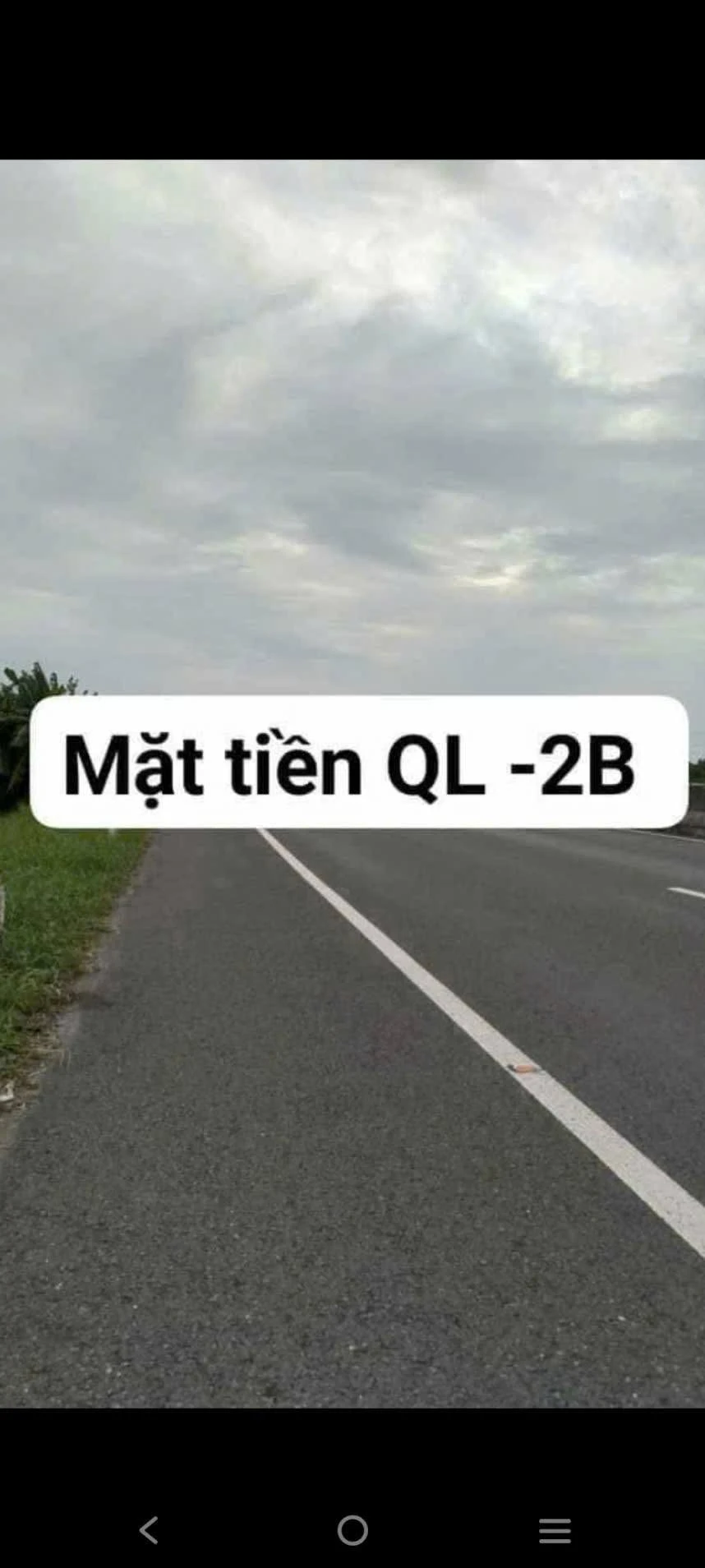 Bán đất 370m² mặt tiền QL N2B Đồng Tháp 370 triệu - Ảnh 1
