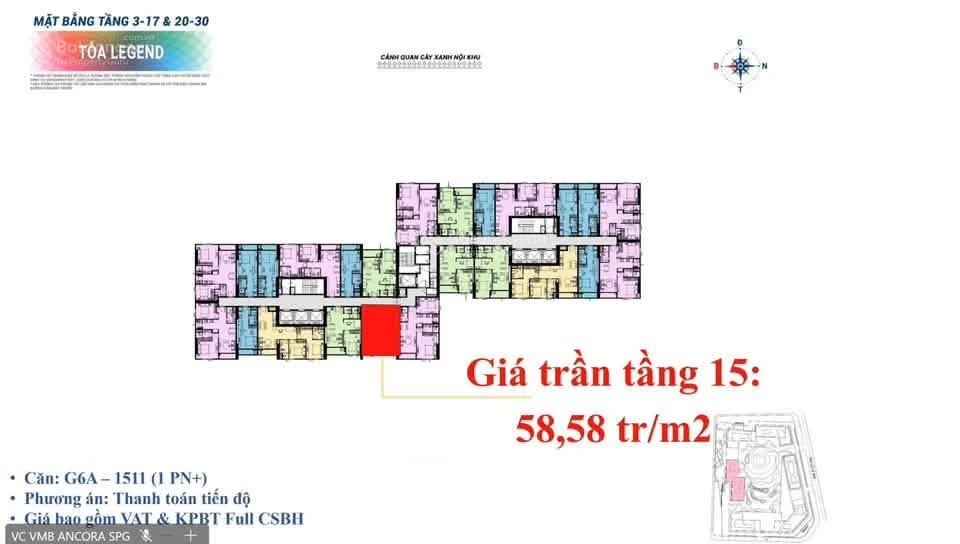 Bán căn hộ tại dự án Sun Glory Residence - Ảnh 1