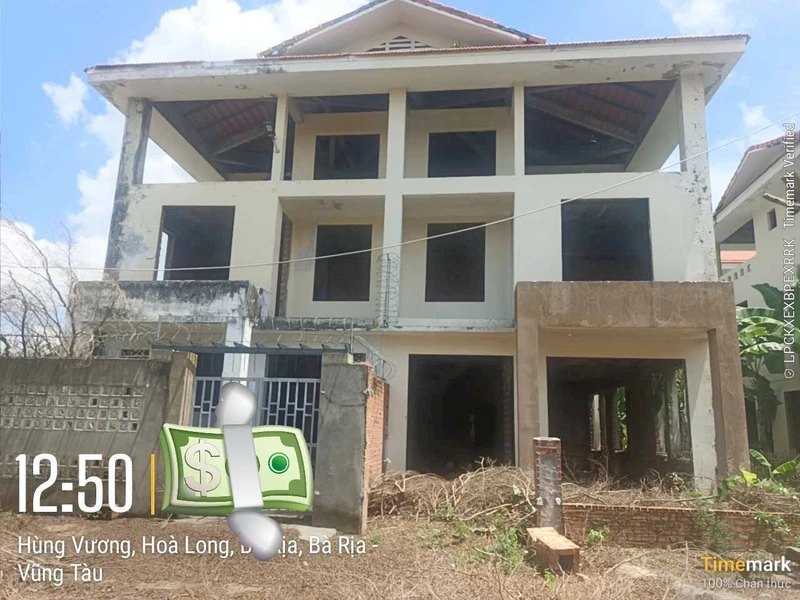 Biệt thự mặt tiền Hùng Vương 200m², Bà Rịa, 4.7 tỷ