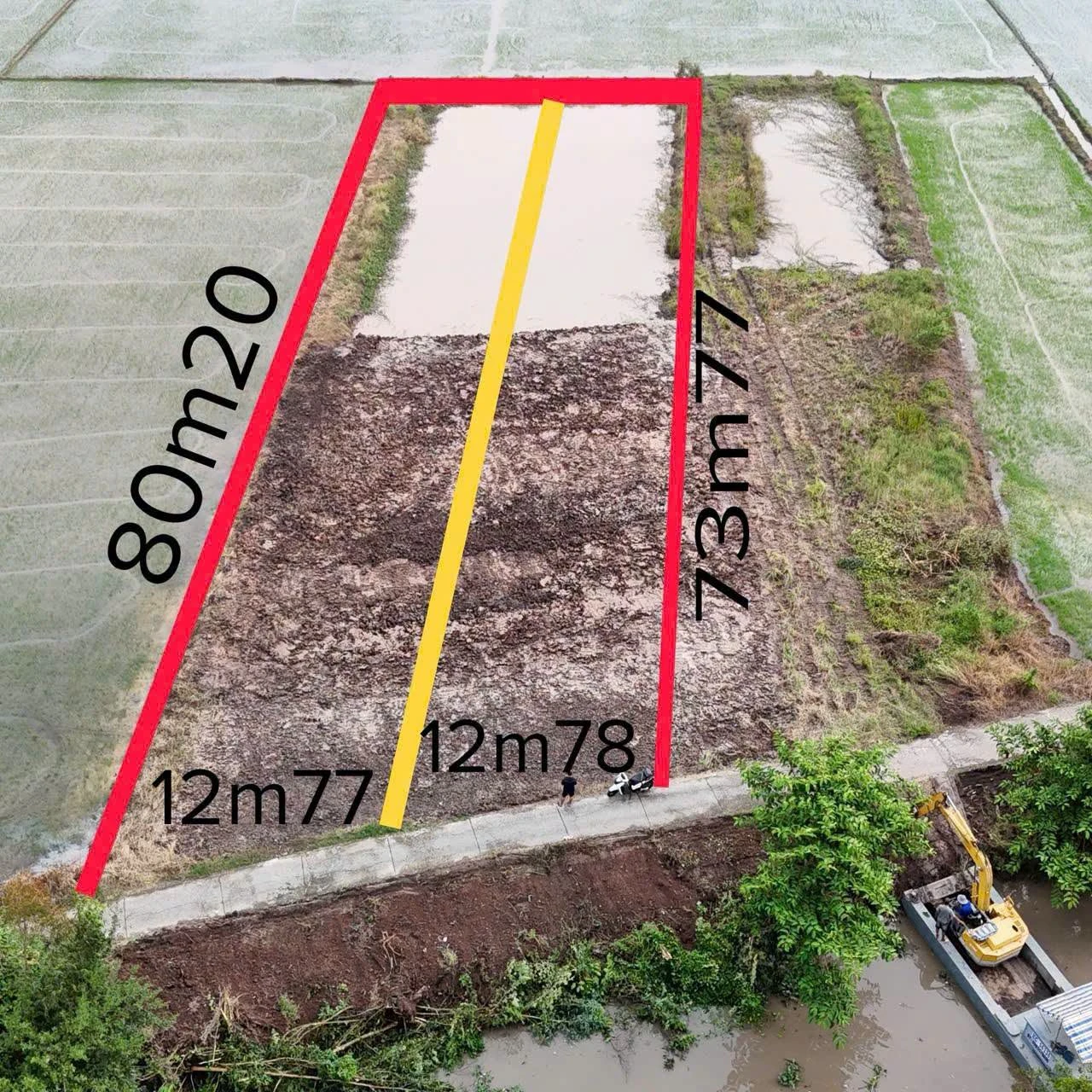 Bán đất nền mặt tiền Mai Thành Tâm, Vĩnh Thông, 1.000m² - Ảnh 1