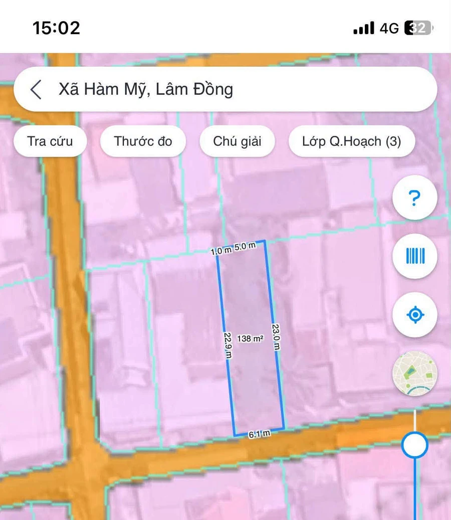 Đất thổ cư Hàm Mỹ 138 m², 580 triệu - Ảnh thu nhỏ 3