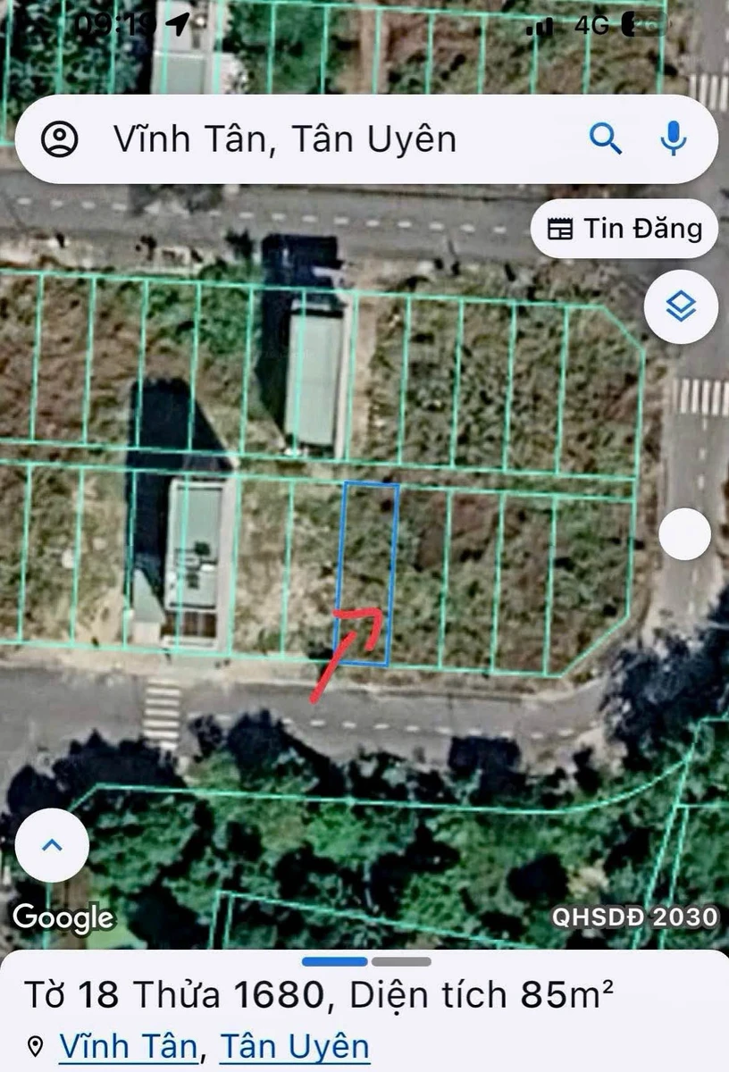 Bán đất Tân Uyên Bình Dương 85m² giá 1 tỷ 250 triệu - Ảnh thu nhỏ 3