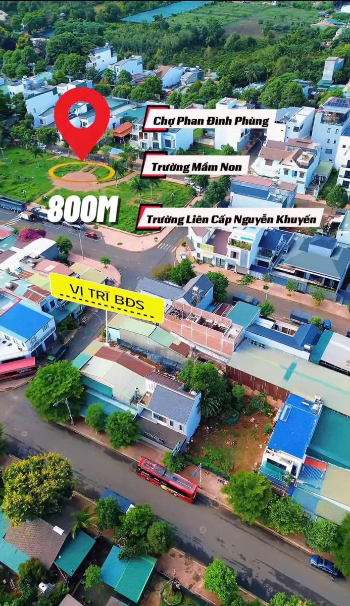Bán lô đất 150m² Phan Bội Châu, Buôn Ma Thuột, 5 tỷ 200 - Ảnh thu nhỏ 3