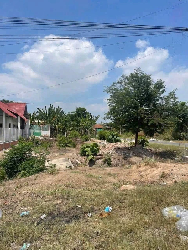 Bán đất góc 2 mặt tiền đường Trần Phú, 157m2 thổ cư, Hòa Thành, Tây Ninh