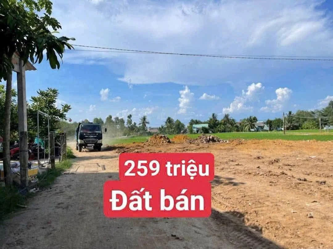 Bán đất thổ cư 5x16m (80m²) Tân Trụ, Long An 259 triệu - Ảnh 1