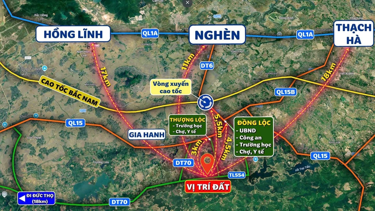 Bán đất Đồng Lộc 150m² ngang 7m, vốn 200-300 triệu - Ảnh thu nhỏ 3
