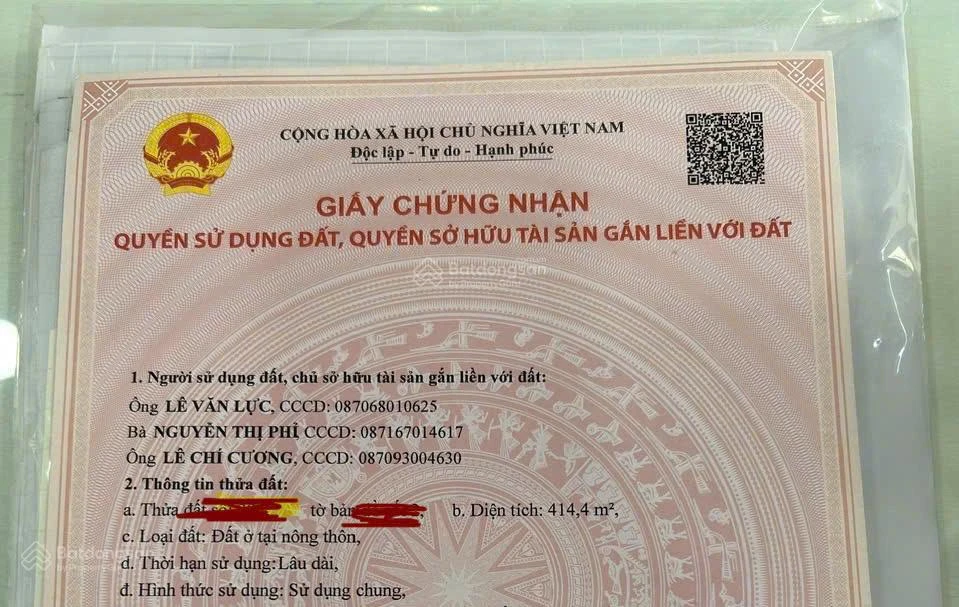 Bán đất tại Mỹ Hòa, Tháp Mười, Đồng Tháp, 2,2 tỷ, 414m2, view đẹp - Ảnh thu nhỏ 2