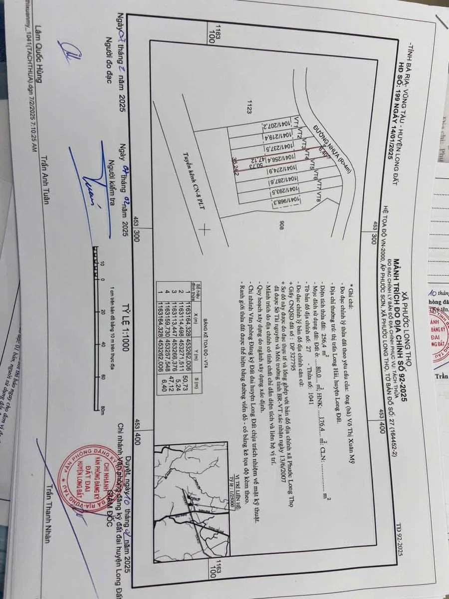 Bán đất Cần Giờ 260m2 gần khu công nghiệp 680 triệu - Ảnh 1