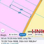 Bán đất 166,6m2 mặt tiền bê tông Đất Đỏ 550 triệu - Ảnh thu nhỏ 1