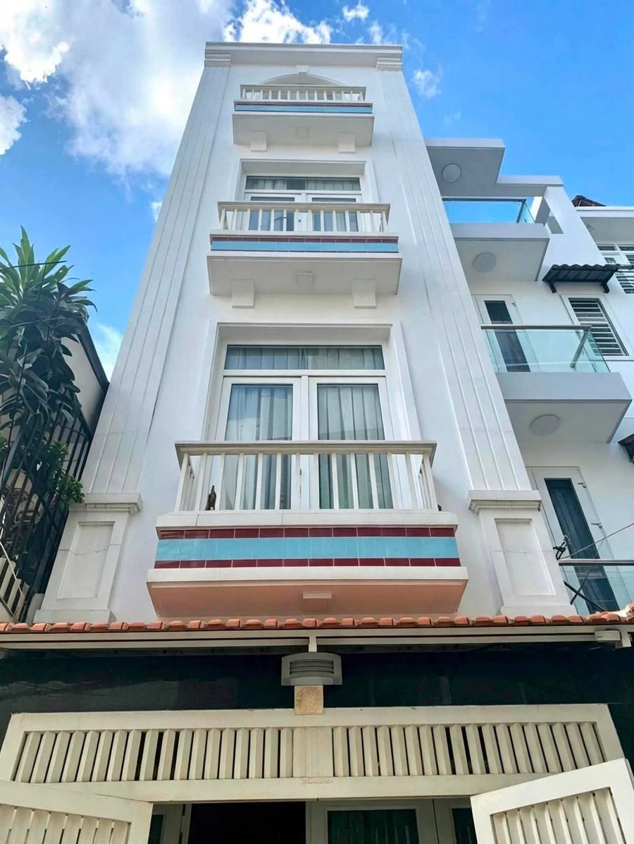 Bán nhà phố 4 tầng 7PN, 160m2 Nơ Trang Long, Bình Thạnh - Ảnh 1