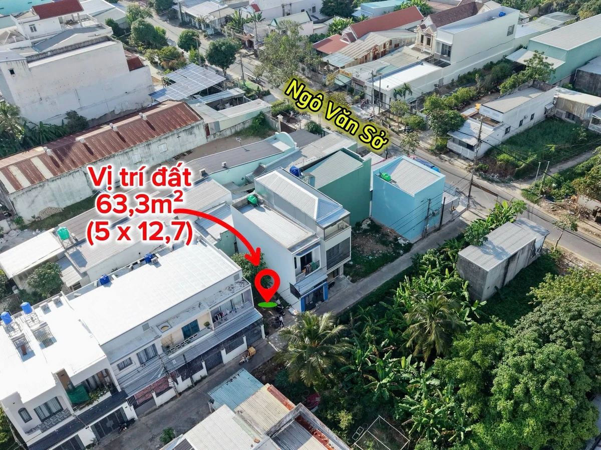Bán đất hẻm Ngô Văn Sở Rạch Giá 63m² 1tỷ 050tr - Ảnh thu nhỏ 2