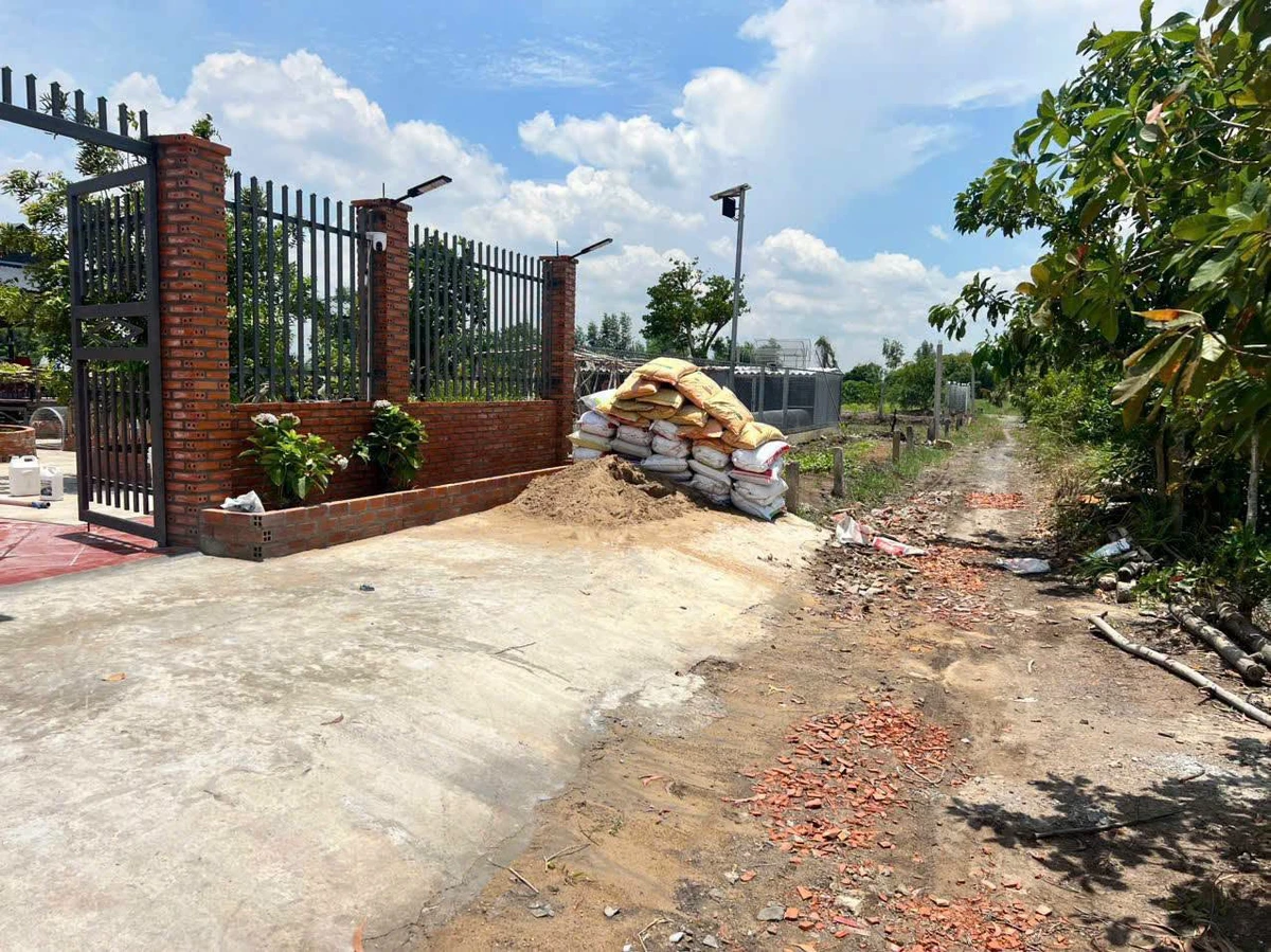 Bán 1 công đất vườn 850 triệu Bình Đức Bến Lức - Ảnh thu nhỏ 2