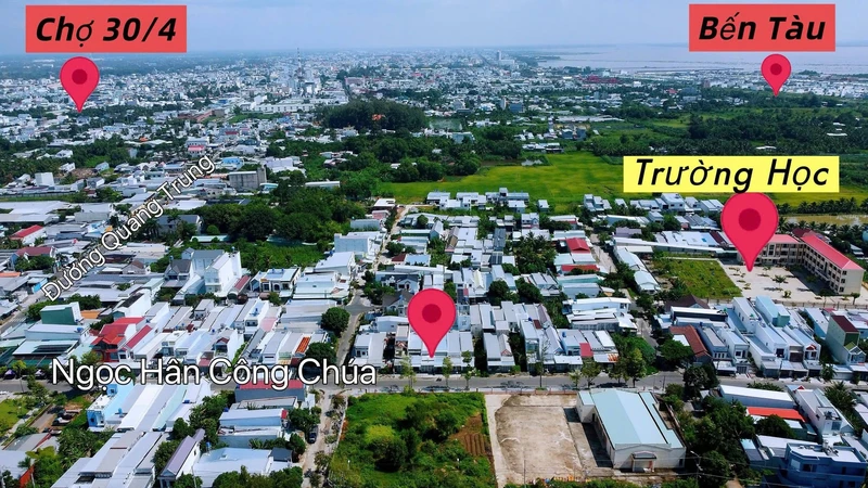 Bán nhà 108m² 3 phòng ngủ Rạch Giá 2,49 tỷ
