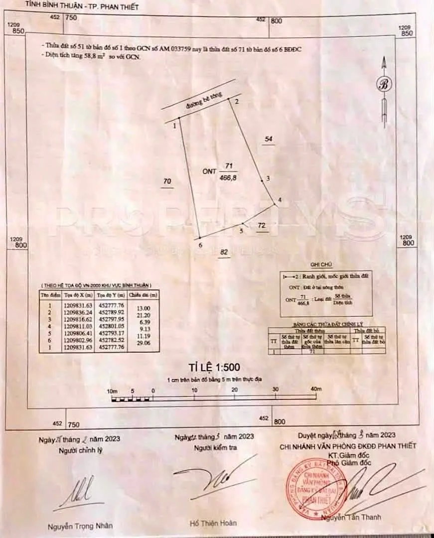 Bán đất thổ cư 408m² view sông Cà Ty Phan Thiết 1.9 tỷ - Ảnh thu nhỏ 4