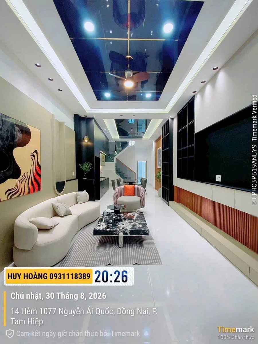 Bán nhà 1 trệt 1 lầu 3PN 100m² Tân Hiệp, Bình Tân 4,68 tỷ - Ảnh thu nhỏ 2