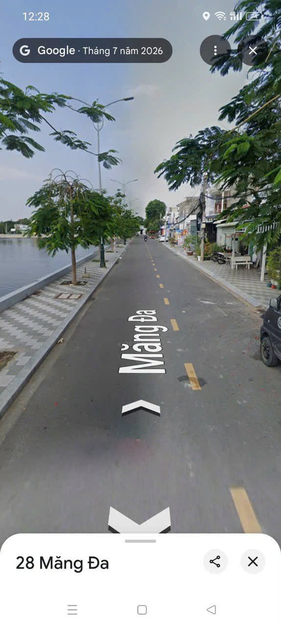 Bán đất mặt tiền Măng Đa Phan Thiết 100m2 giá 3 tỷ