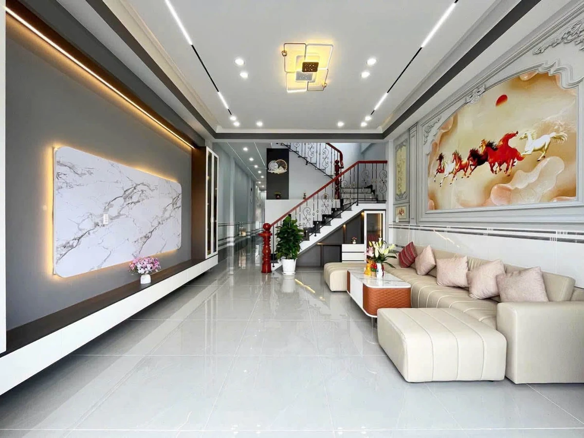 Bán nhà 4PN sân vườn rộng 185m² Đức Hòa Long An - Ảnh thu nhỏ 4