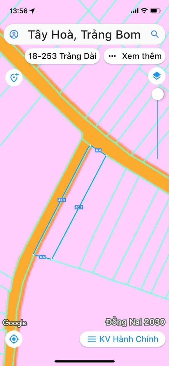 Bán lô góc 2 mặt tiền 100m² Xã Hưng Thịnh, Đồng Nai - Ảnh thu nhỏ 5