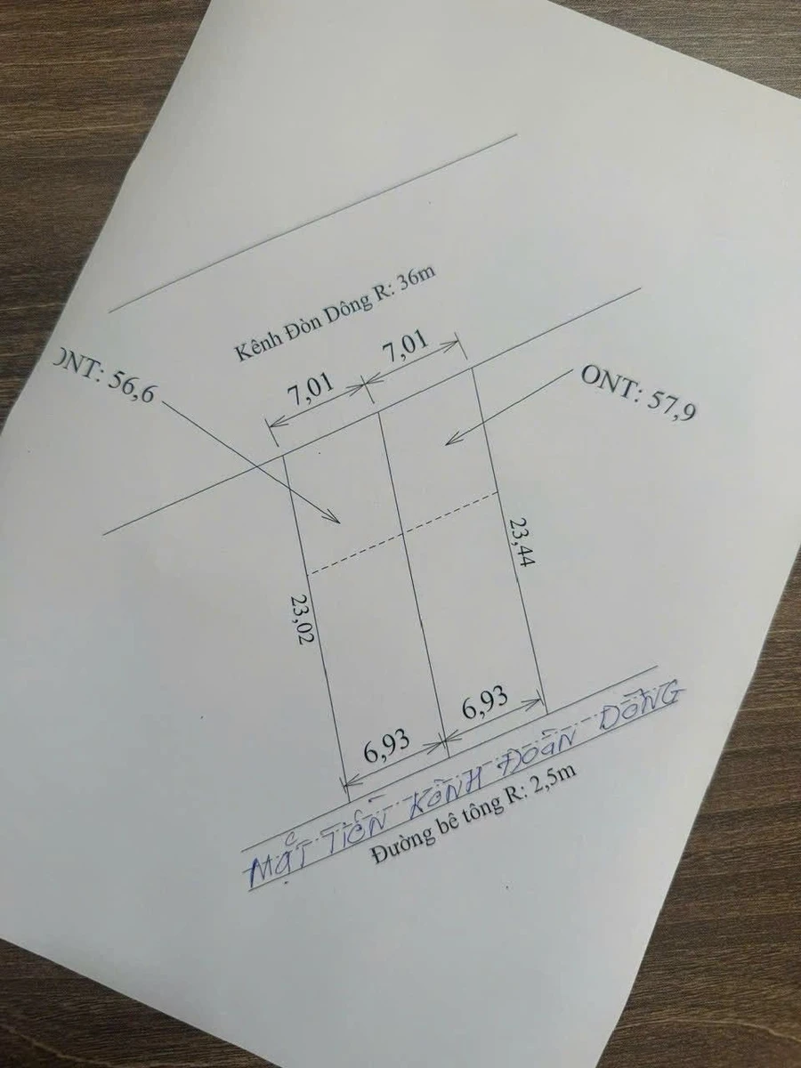 Bán đất mặt tiền ĐX071 Thủ Dầu Một Bình Dương 77.9m² 4ty950trieu - Ảnh 1