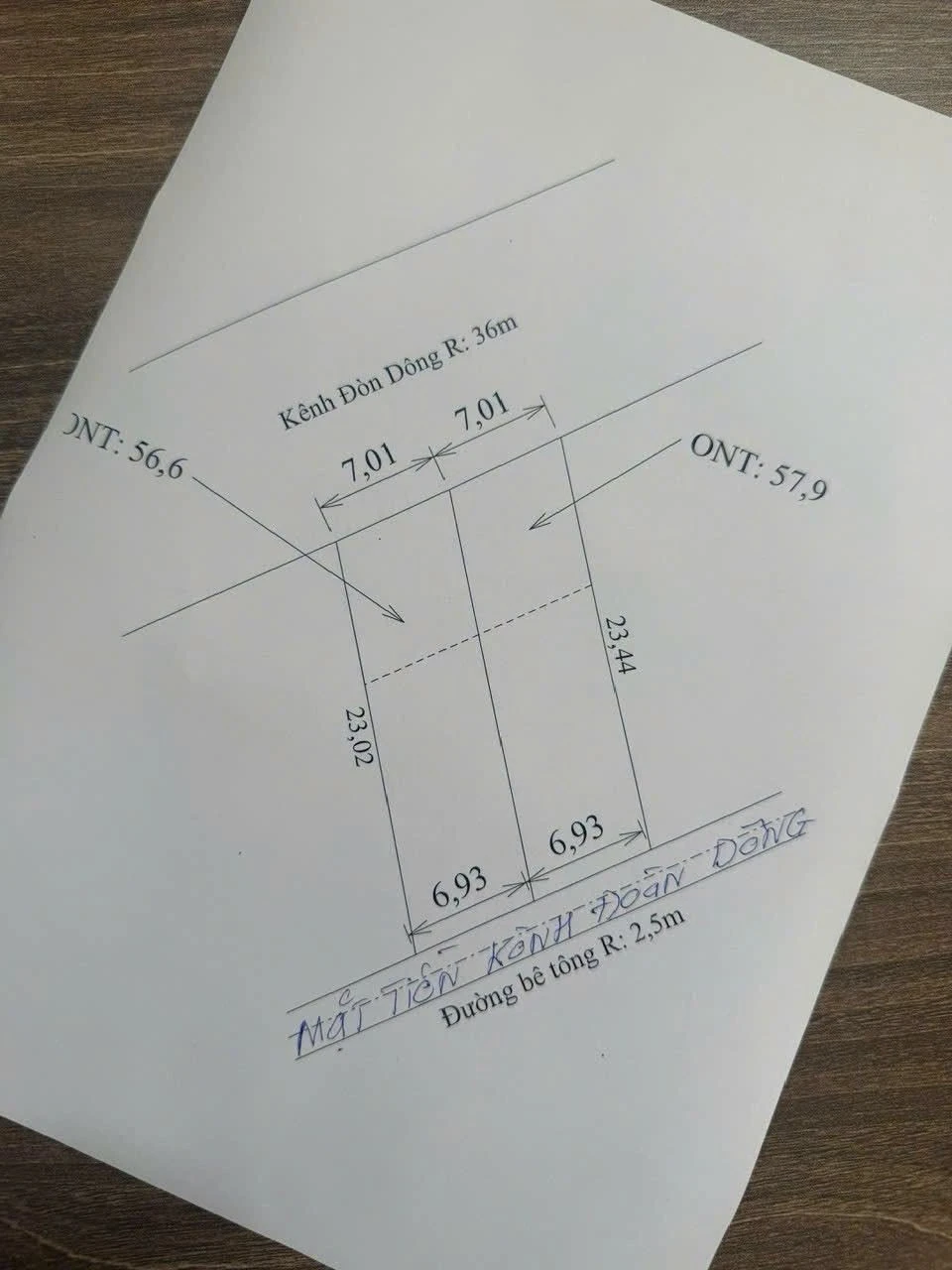 Bán đất mặt tiền ĐX071 Thủ Dầu Một Bình Dương 77.9m² 4ty950trieu - Ảnh 1