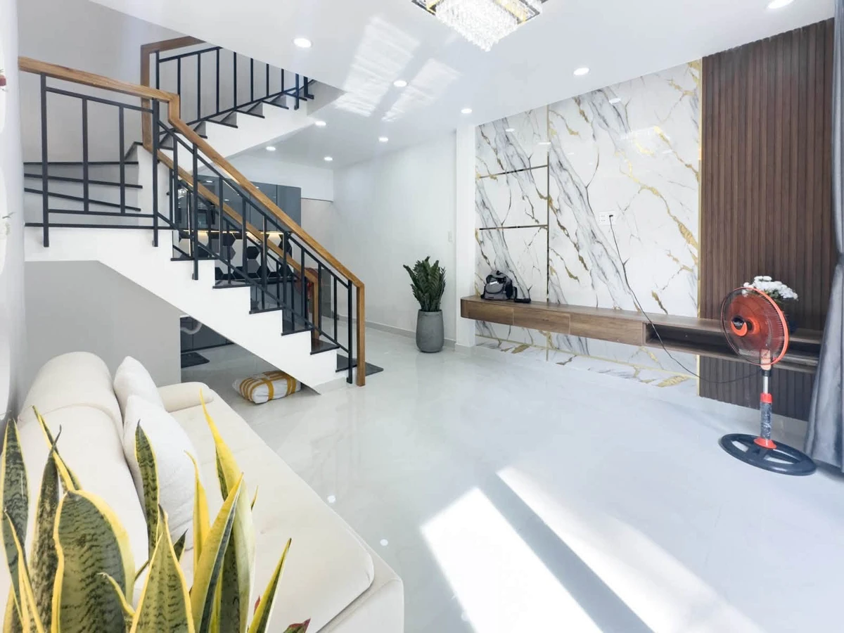 Bán nhà 3 phòng ngủ 36m2 Bình Thạnh gần 4 tỷ - Ảnh thu nhỏ 2