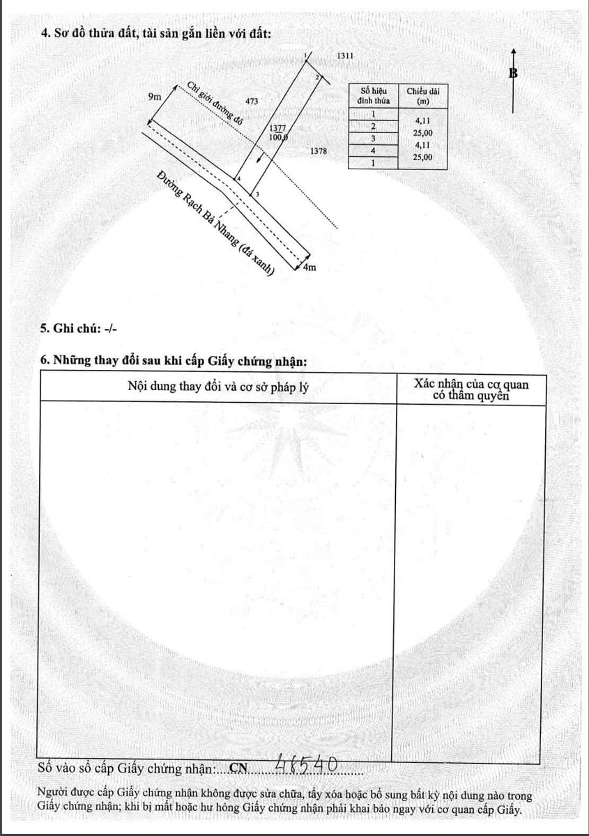 Bán đất Rạch Bà Nhang Cần Giờ 100m2 giá 800 triệu - Ảnh thu nhỏ 2