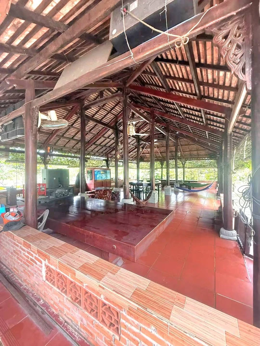 Bán khu nhà vườn 5.150m² có nhà gỗ cổ, ao cá tại An Điền, Bến Cát, Bình Dương - Ảnh thu nhỏ 4