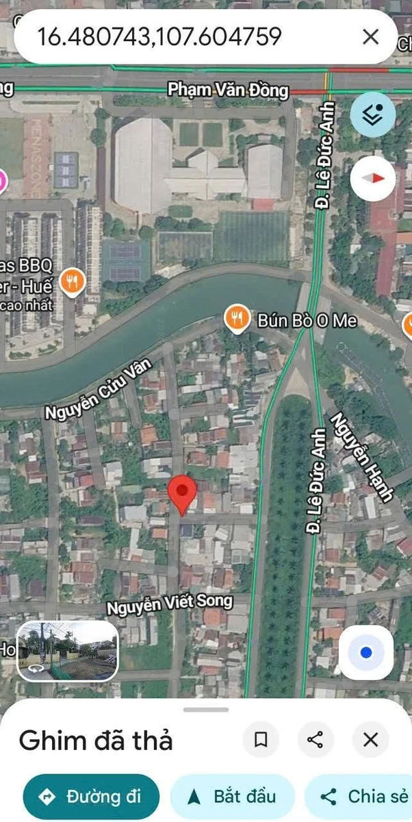 Bán đất 2 mặt thoáng 91,1m2 kiệt ô tô Lê Đức Anh, Phường Vỹ Dạ, TP Huế - Ảnh thu nhỏ 2