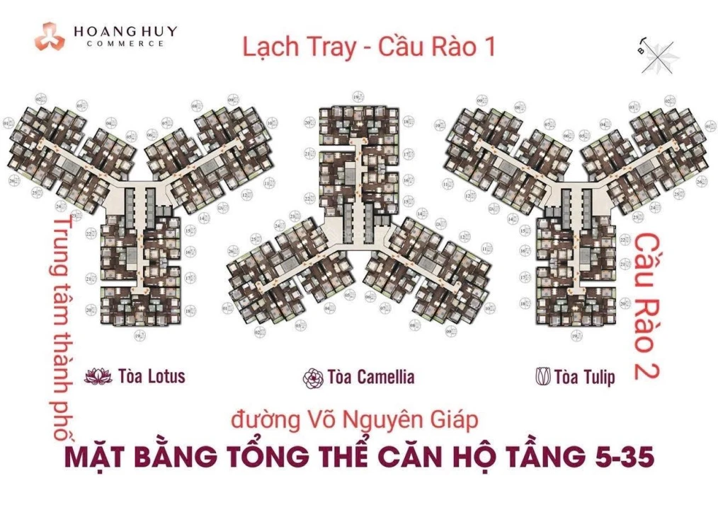 Hoàng Huy Commerce giá chỉ 43 triệu đồng/m2 - Ảnh thu nhỏ 4