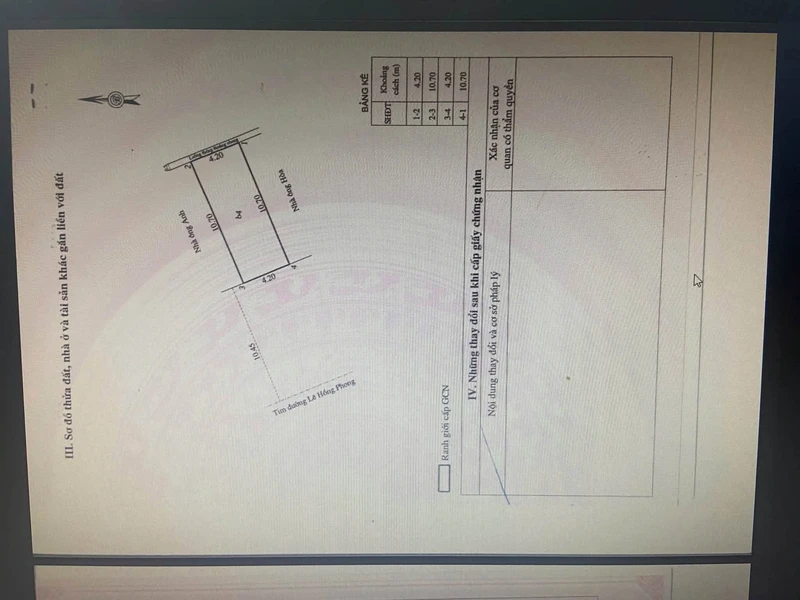 Bán nhà mặt tiền Lê Hồng Phong Quy Nhơn 45m2, 4 phòng ngủ, 9 tỷ