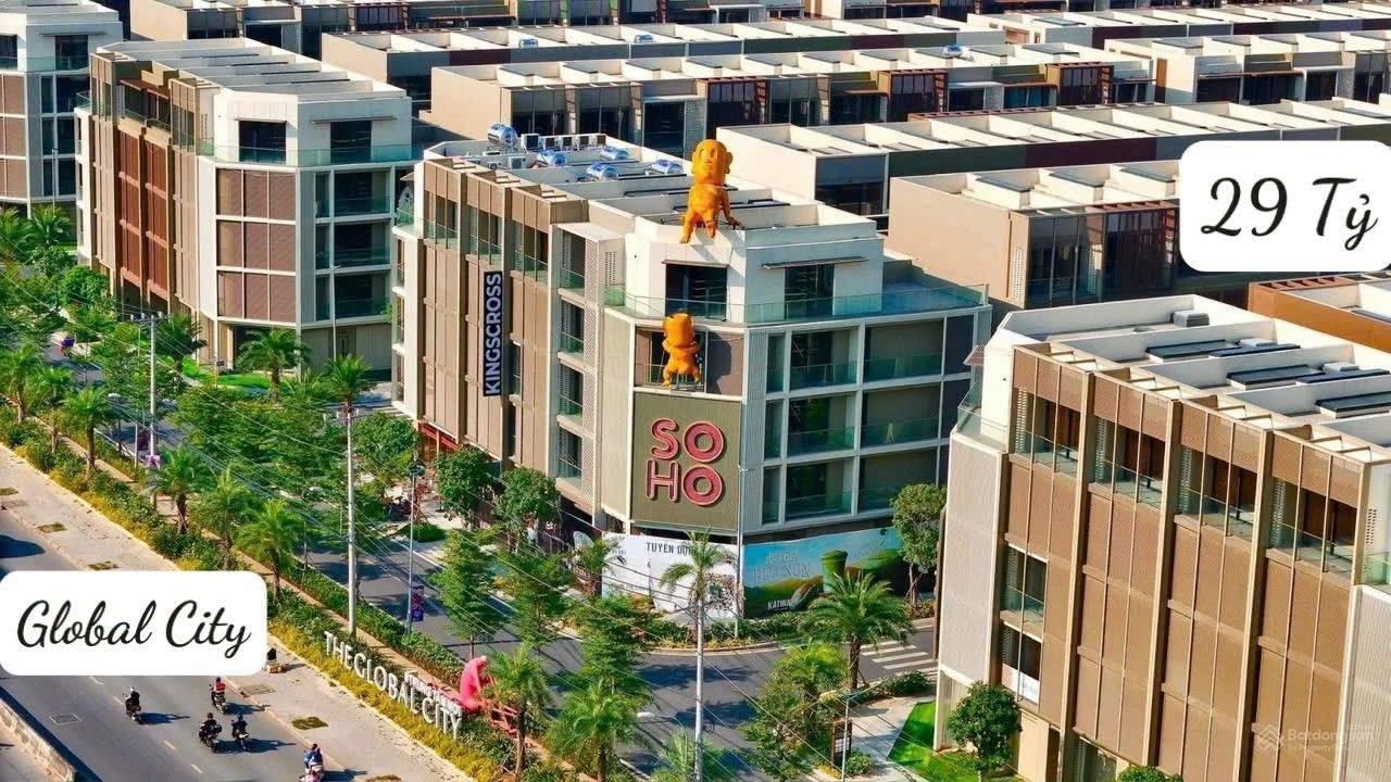 Bán nhà phố thương mại SOHO The Global City 95m² 29 tỷ - Ảnh 1