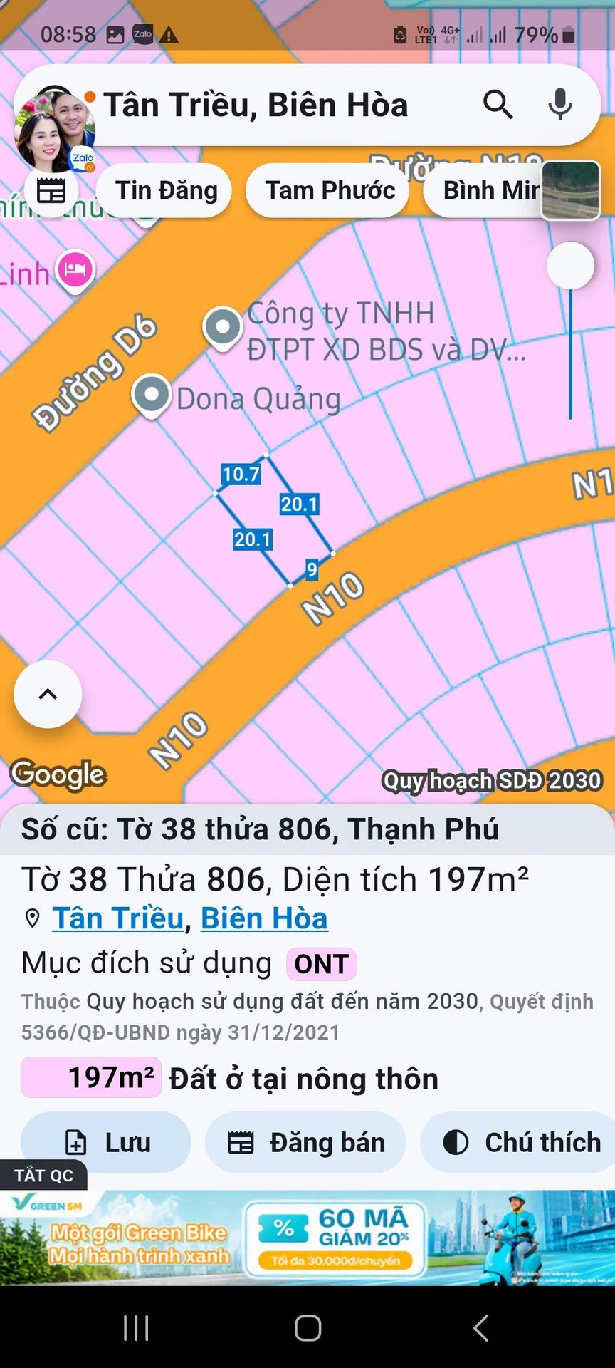 Bán đất biệt thự SHR 197m² Lavender City, Tân Triều - Ảnh 1