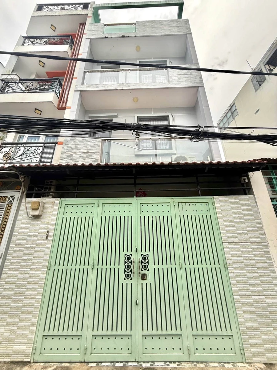 Bán nhà 4 tầng 60m2 kế Đầm Sen Quận 11 - Ảnh 1