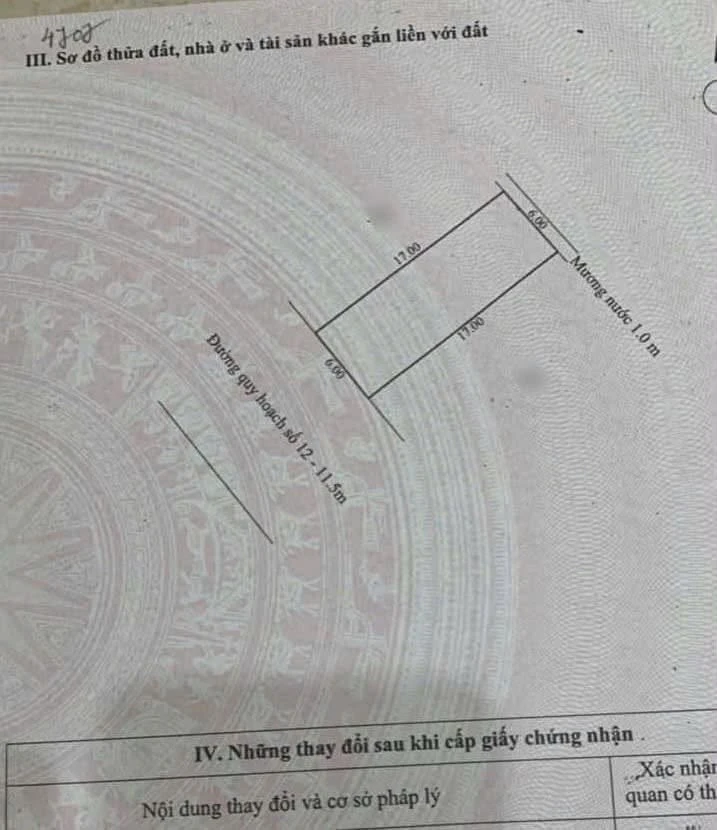 Bán đất nền Khu quy hoạch Hương An Huế 102m2 1.4 tỷ - Ảnh thu nhỏ 3