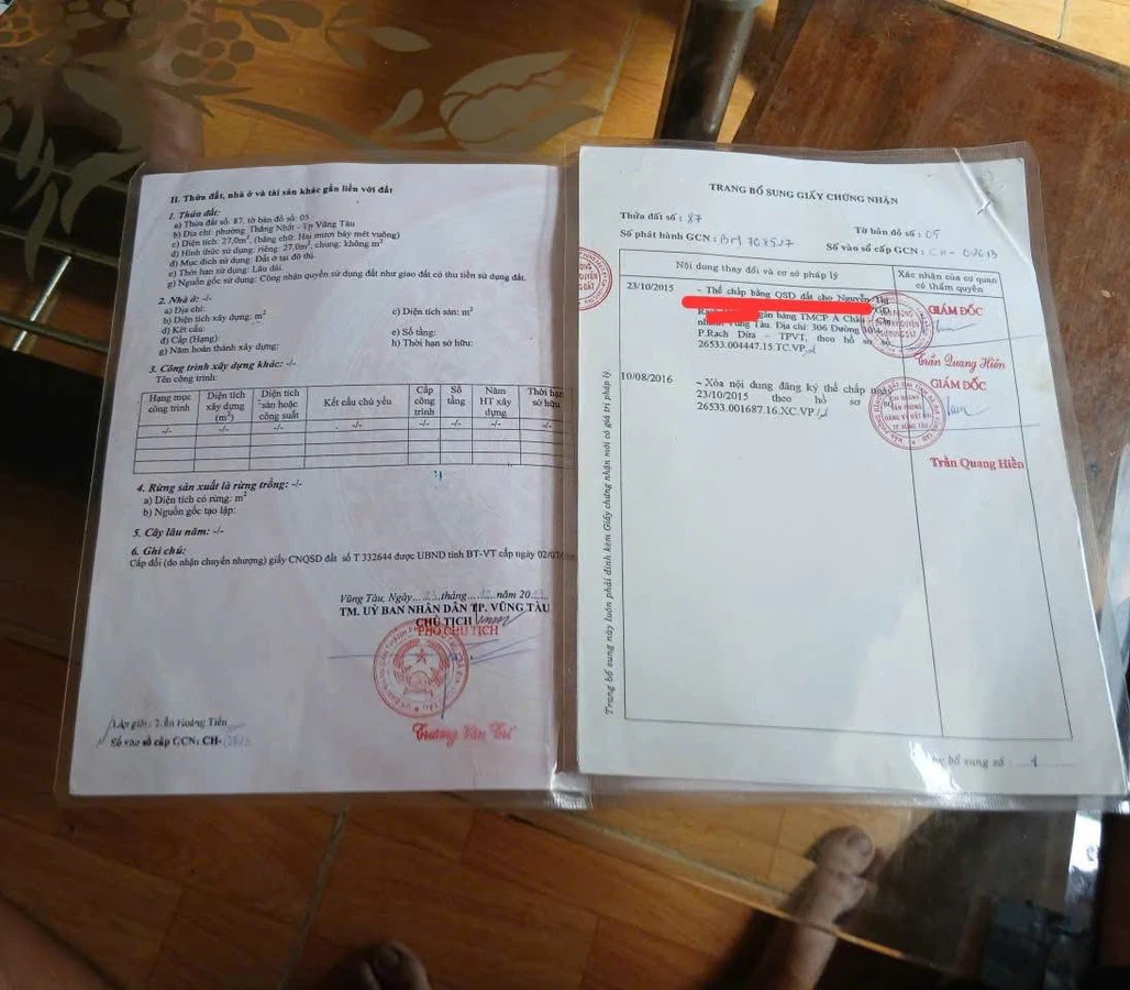 Bán nhà 1 trệt 1 lầu 54m2 Phường Rạch Dừa Q4 - Ảnh thu nhỏ 3